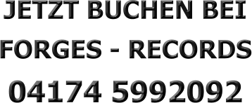 JETZT BUCHEN BEI FORGES - RECORDS 04174 5992092